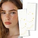 Wodelanle Glitter Freckles Face Tattoo, 24 Count Gold Face Glitter Speckles Makeup Patches, Glow Up Makeup Patches, Cute Glitter Freckles Makeup Beauty & Personal Care Wodelanle