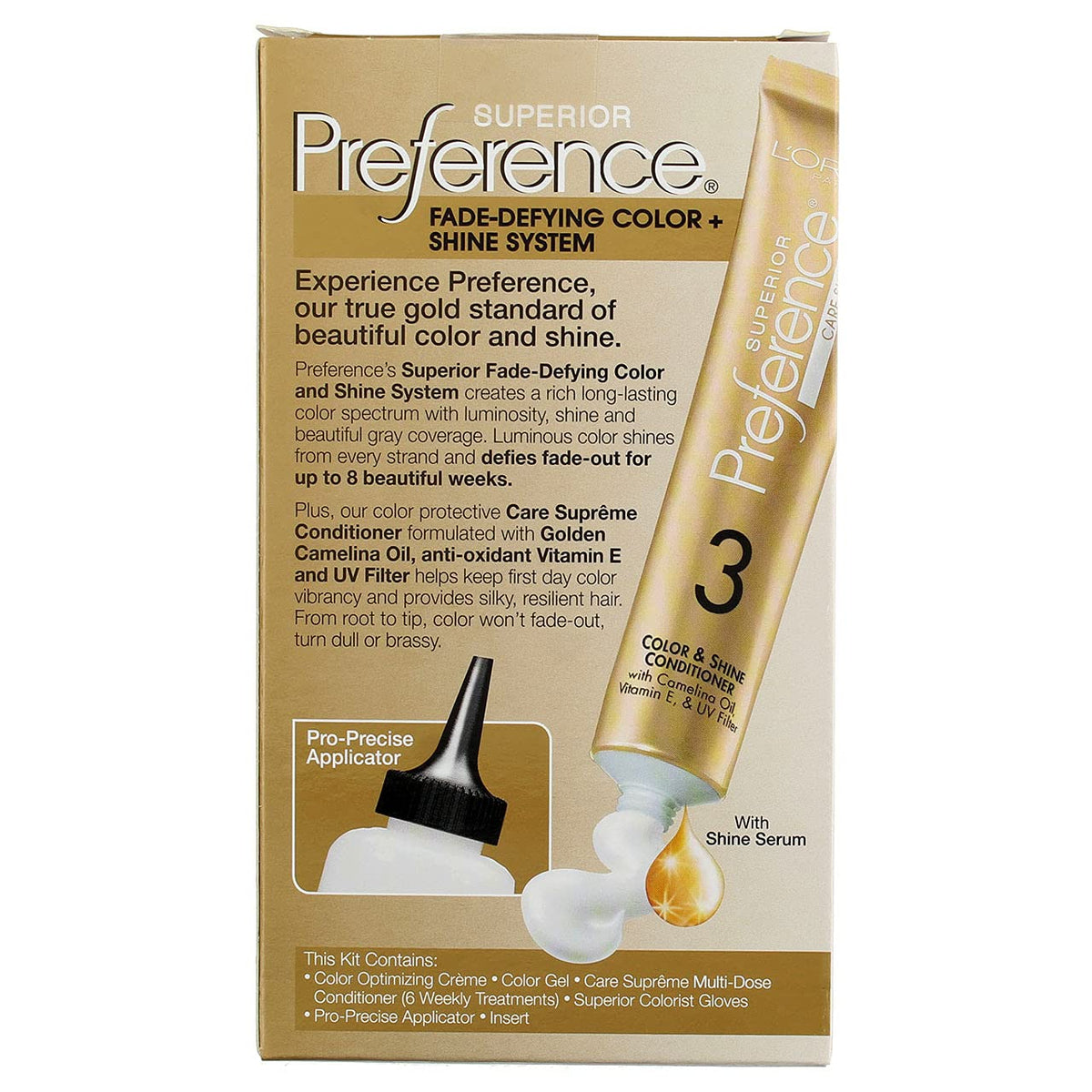 L'Oreal Superior Preference - 9 Natural Blonde (Natural) 1 Each (Pack of 4)