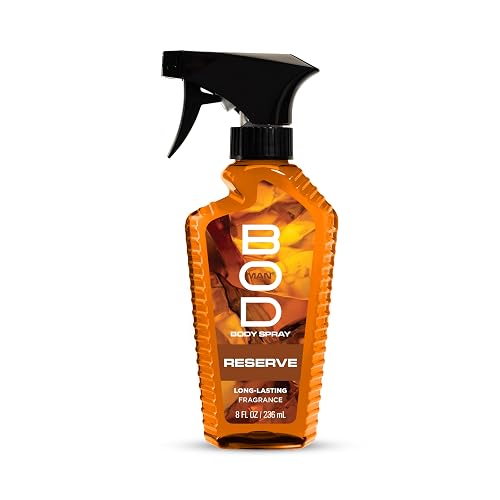 BOD man Fragrance Body Spray, Reserve, 8 fl oz Beauty & Personal Care BOD Man
