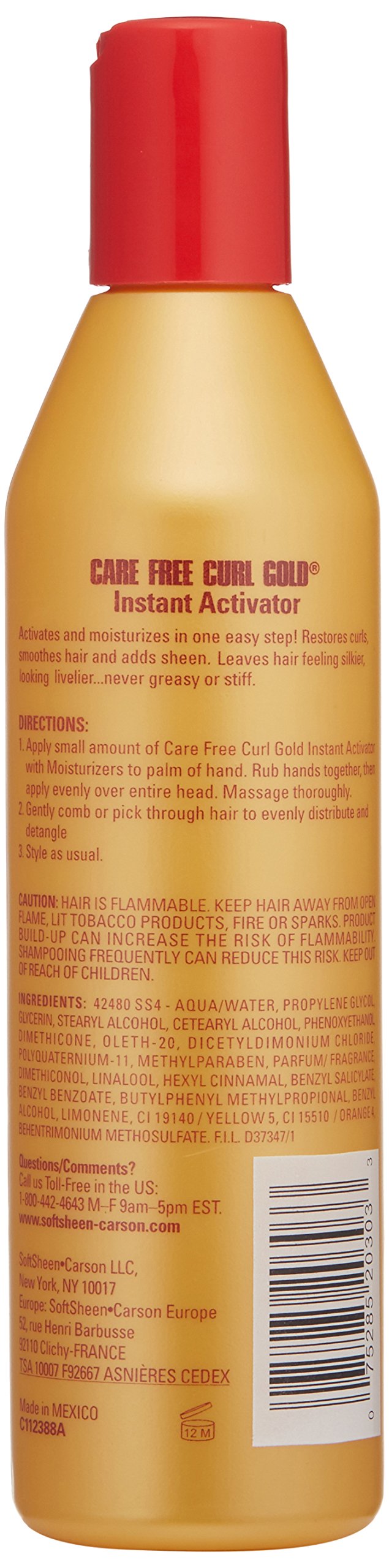 SoftSheen-Carson Care Free Curl Gold Instant Activator, 8 fl oz Beauty & Personal Care SoftSheen