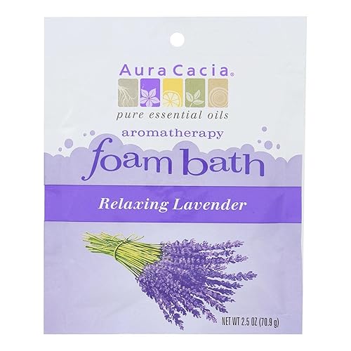 Aura Cacia - Foam Bath Relaxing Lavender - 2.5 oz - Case of 6 Beauty & Personal Care Aura Cacia