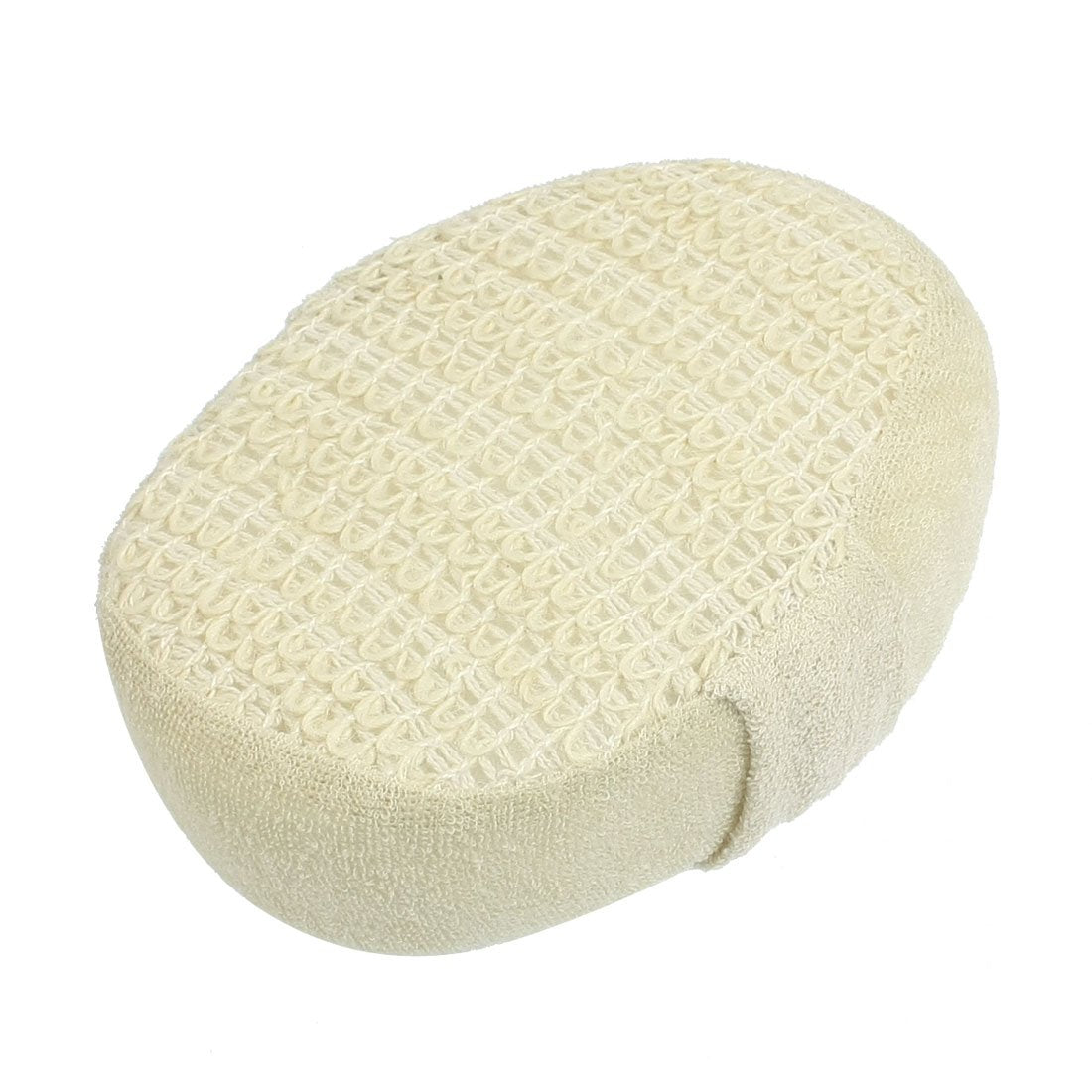 Ruilogod Sponge Lining Flax Terry Wrap Bath Scrubber Shower Puff Beige (id: 849 2c2 8ef 129 03e Beauty and Personal Care Ruilogod