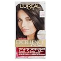 L'Oreal Paris Excellence Triple Protection Permanent Hair Color Creme, Dark Brown [4] 1 ea (Pack of 8) Beauty & Personal Care L'Oreal Paris