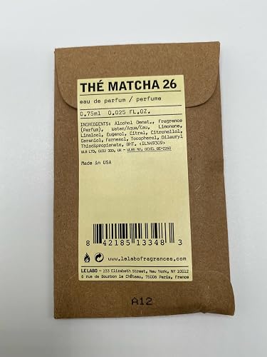 Le Labo THE MATCHA 26 eau de parfum 0.75 ml/0.025 fl oz vial Beauty & Personal Care Le Labo