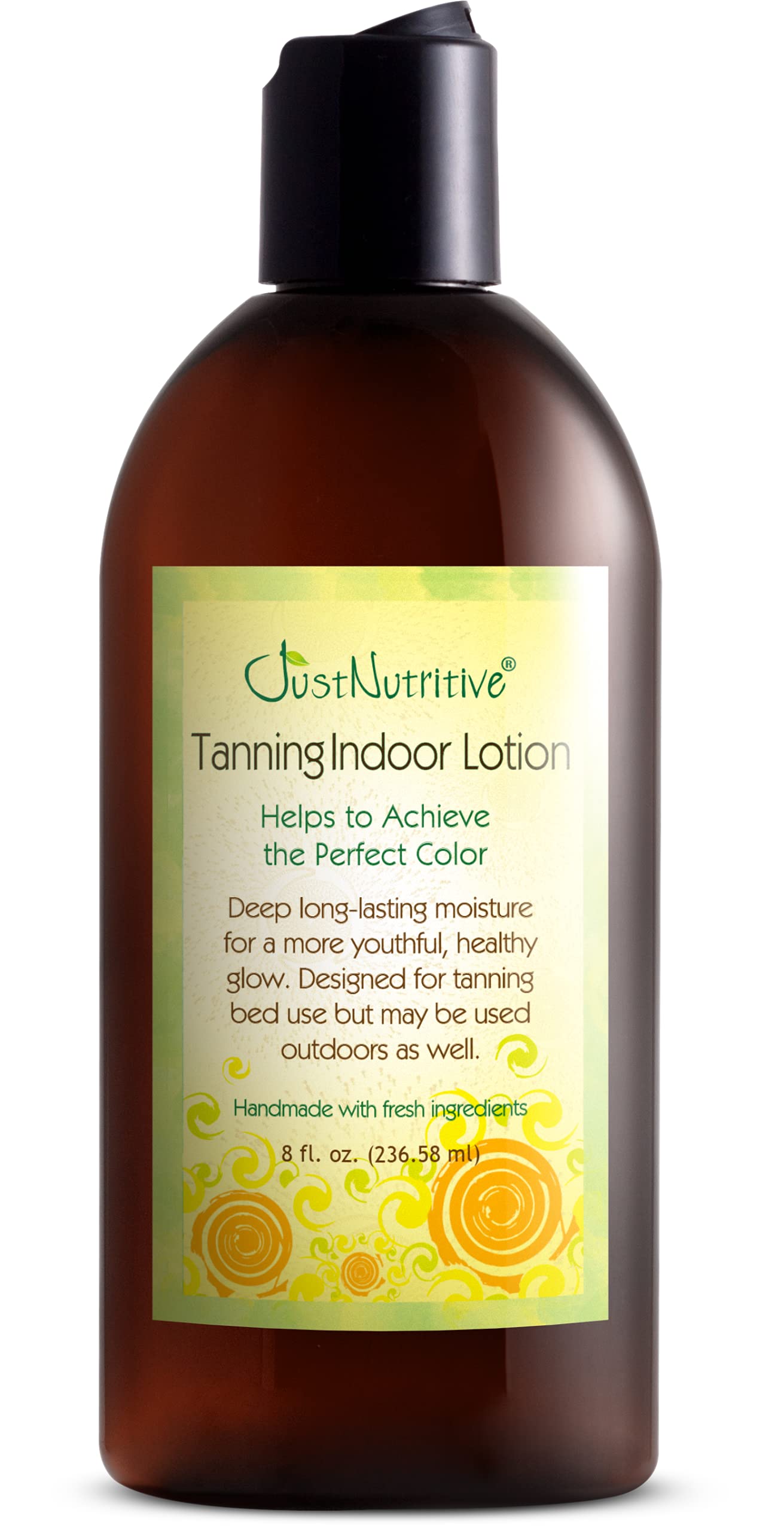 Just Nutritive Indoor Tanning Lotion | Natural Tanning Bed Moisturizer to Accelerate, Extend & Maintain Tan | With Aloe, Coffee, Papaya & Vitamin E | Beauty & Personal Care Just Nutritive
