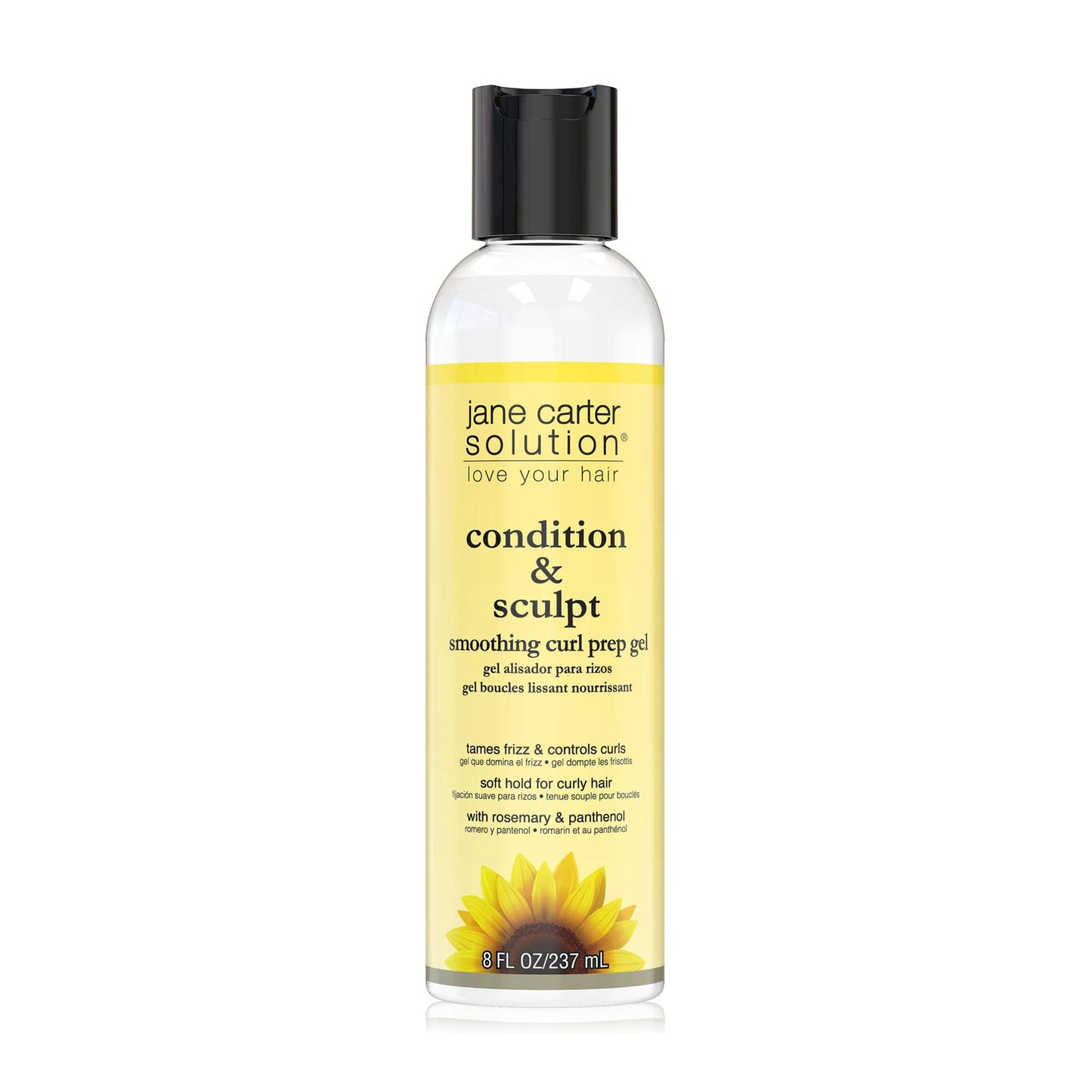 JANE CARTER SOLUTION Condition & Sculpt Smoothing Curl Prep Gel (8oz) - Soft Hold, Smoothing, Moisturizing Beauty & Personal Care Jane Carter Solution
