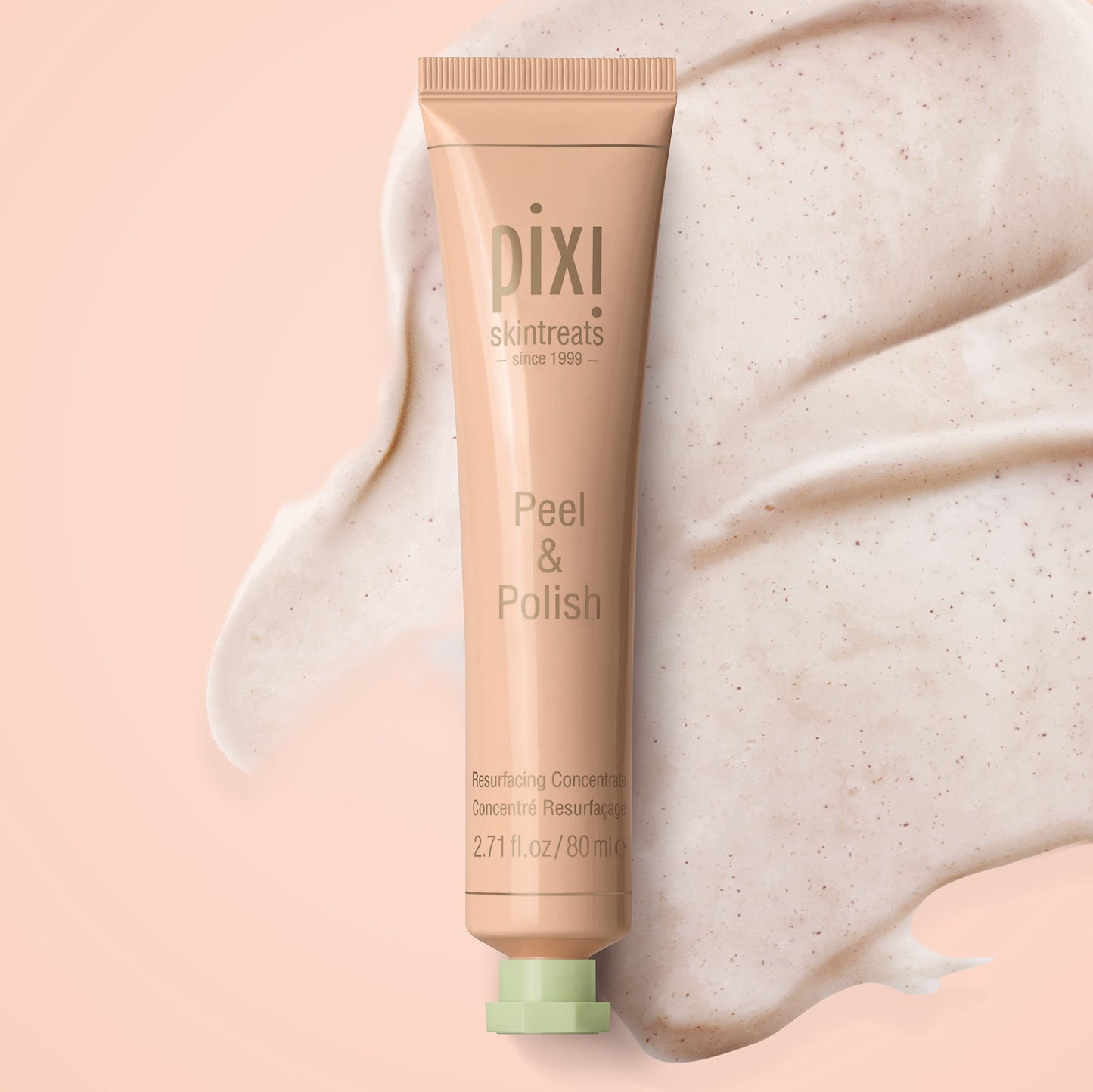 Pixi Beauty Peel & Polish | Natural Fruit Enzymes Resurface Skin | Gentle Exfoliator Promotes Healthy Complexion | 2.70 Fl Oz Beauty & Personal Care Pixi