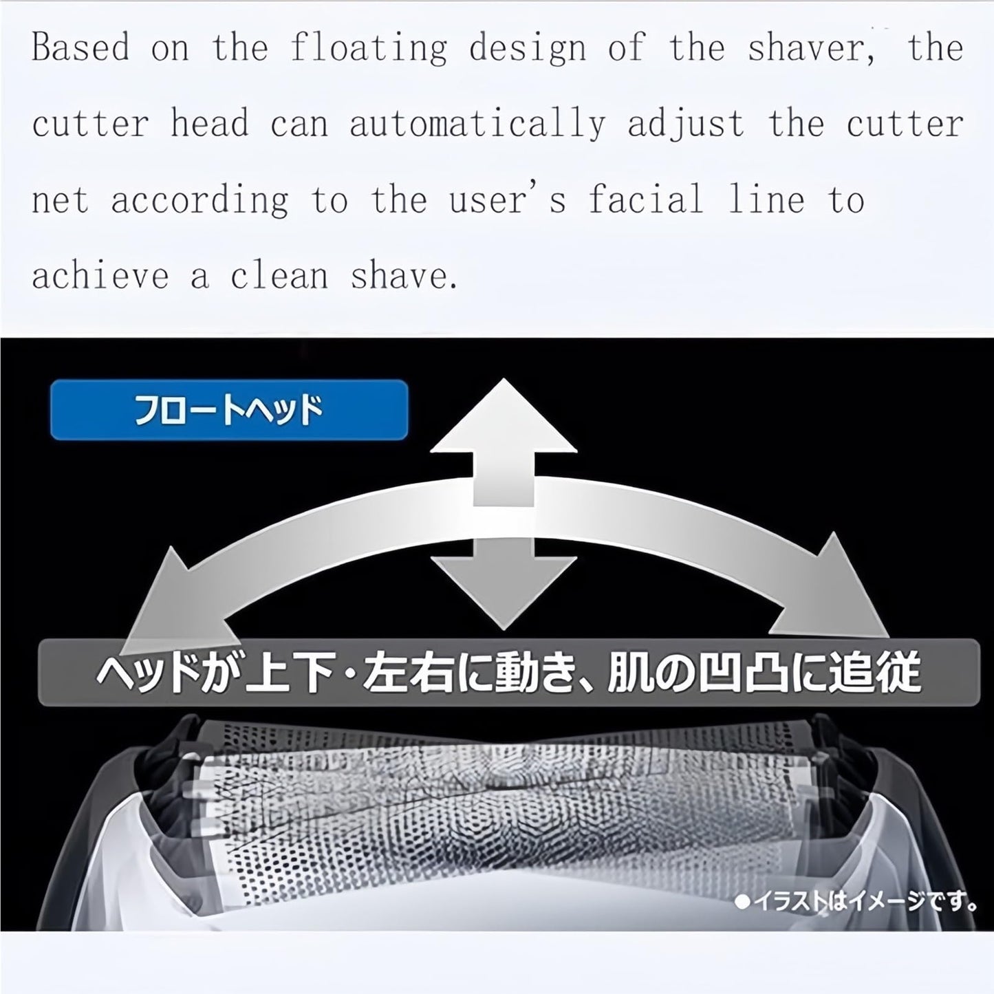 Replacement Outer Foil Blade Set ES9013 ES9087, Compatible With Panasonic ES-CST8Q ES-CST8S ES-CST8R ES-CST8T Men's Electric Shaver 3-Blade Wet Dry Beauty and Personal Care YWUACLYK