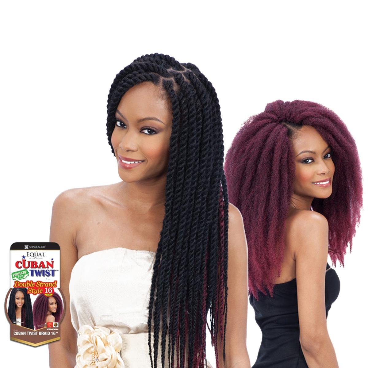 Freetress Equal Synthetic Hair Braids Havana Twist Style Cuban Twist 16 (4)
