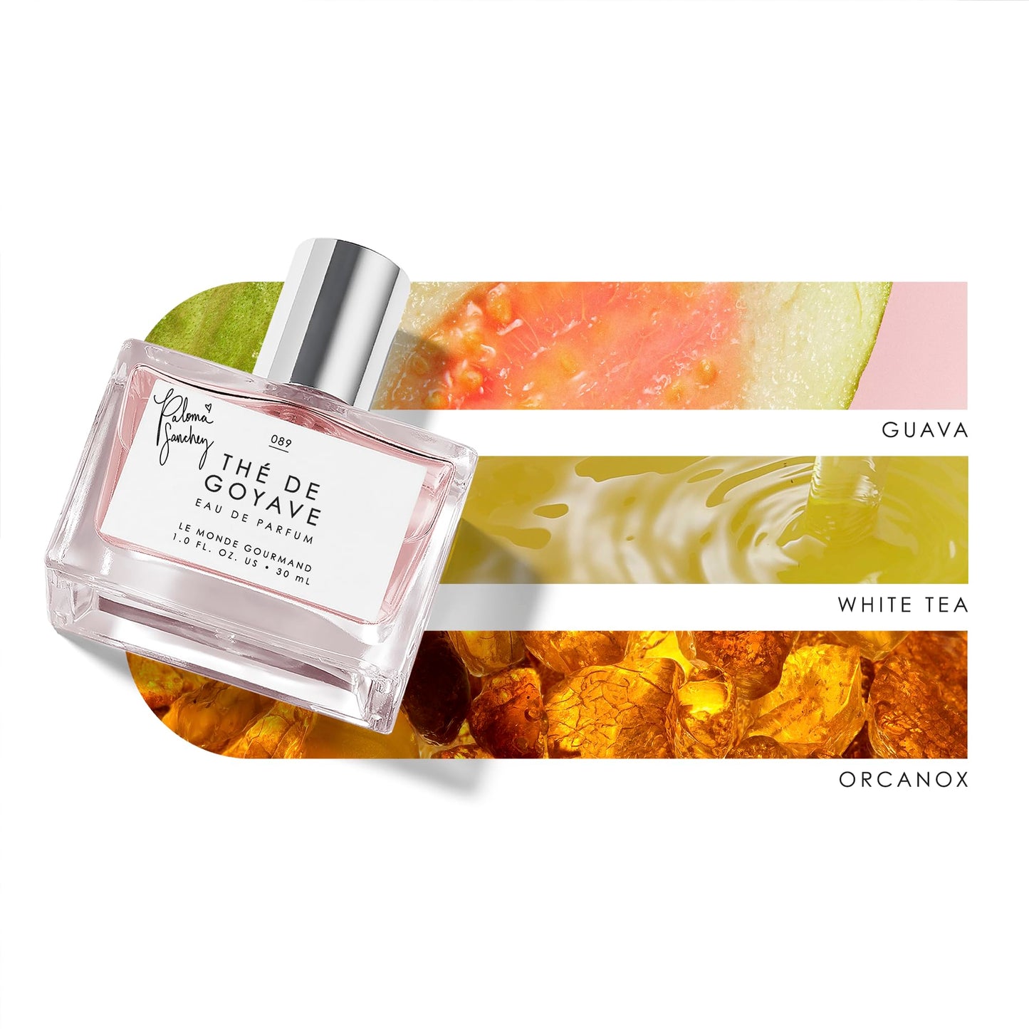 Le Monde Gourmand Thé de Goyave Eau de Parfum Spray Perfume for Women, Paloma Sanchez, Guava, Green Tea & Airy Musk Scent, 1 fl oz (30 ml) Beauty & Personal Care Le Monde Gourmand