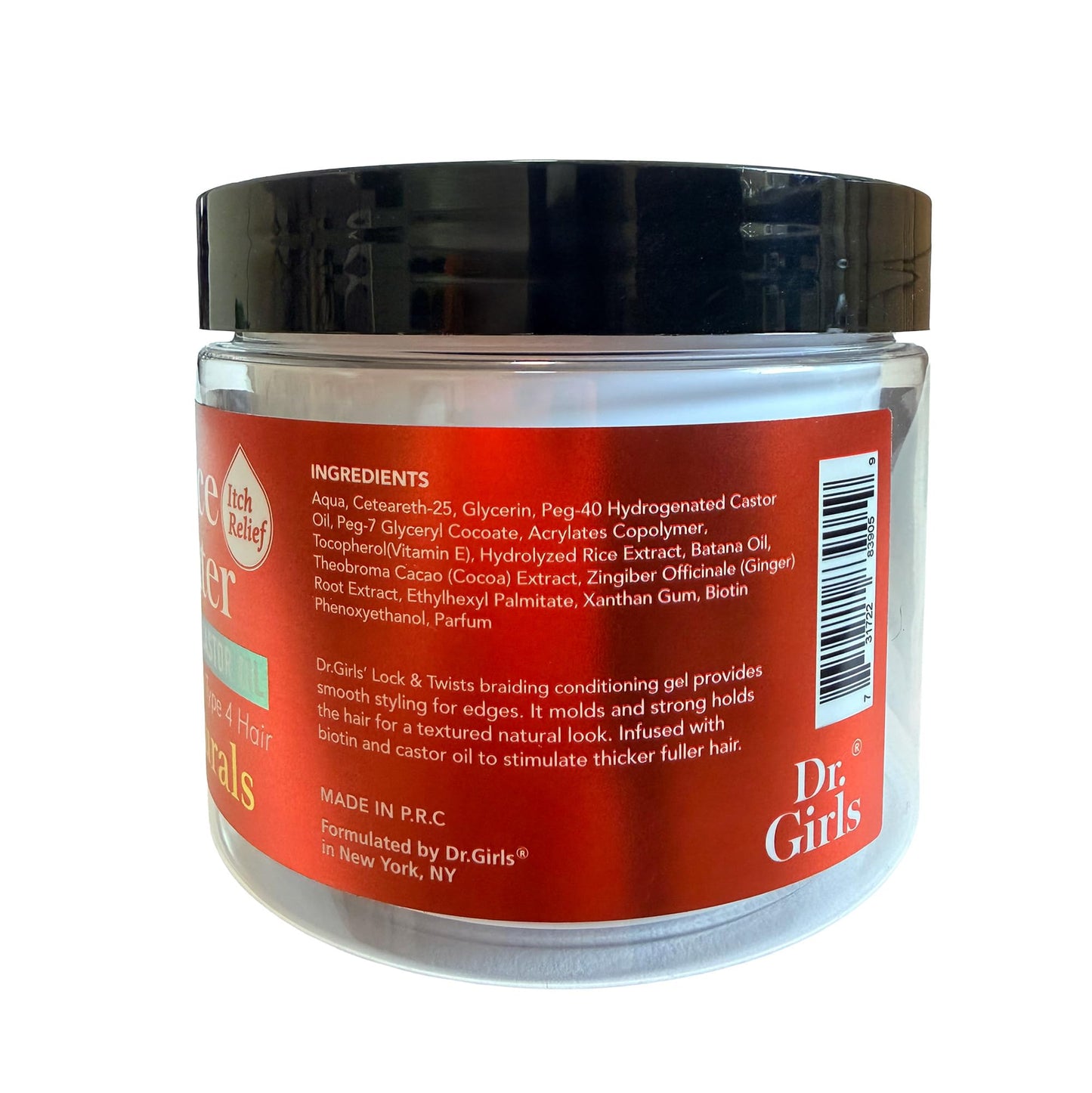 Dr Girls Super Grow Loc & Twists Braiding Conditioning Gel/9.8oz/ Extra Mega Hold (Batana Oil) Beauty & Personal Care R&B Collection