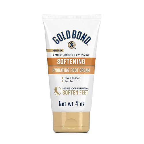 Gold Bond Softening Foot Cream, 4 oz., With Shea Butter to Soften Rough & Dry Feet Beauty & Personal Care Gold Bond