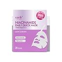 Epielle Niacinamide Korean Face Masks 20 Pack - Pore Minimizing Sheet Masks with Bakuchiol for Glowing Skin, Stocking Stuffers for Women K-Beauty Beauty & Personal Care Epielle