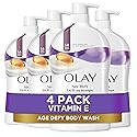 Olay Body Wash for Women, Age Defying with Vitamin E, 24hr Moisturizing, Hydrating & Refreshing, B3 Vitamin Complex, Free of Parabens & Phthalates Beauty & Personal Care Olay