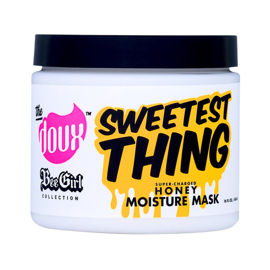 The Doux Sweetest Thing Honey Moisture Mask for Curly and Natural Hair - Deep Conditioner with Super-Charged Honey - Frizz Control, Intense Hydration Beauty & Personal Care The Doux