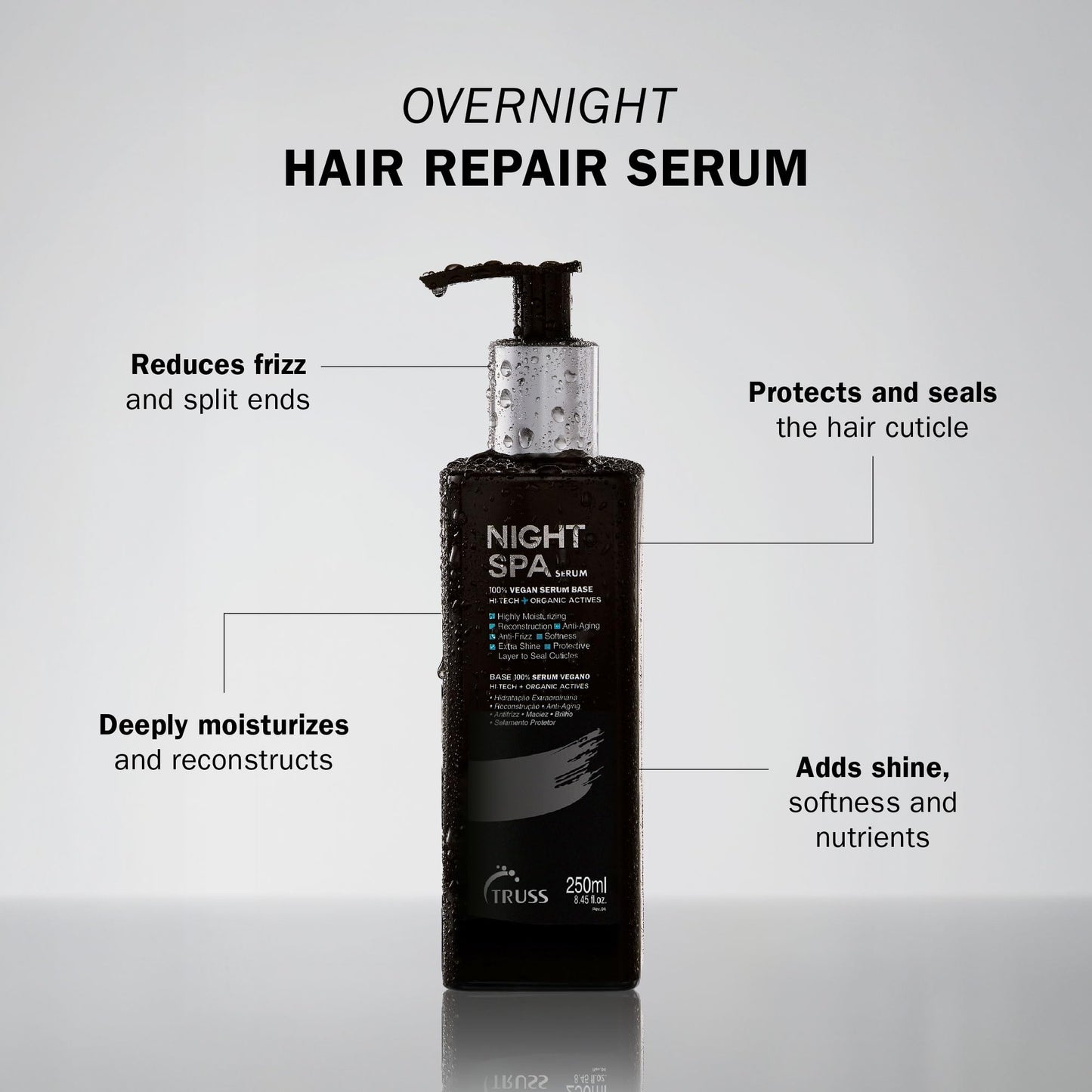 Truss Night Spa Hair Serum Overnight Treatment Beauty & Personal Care TRUSS