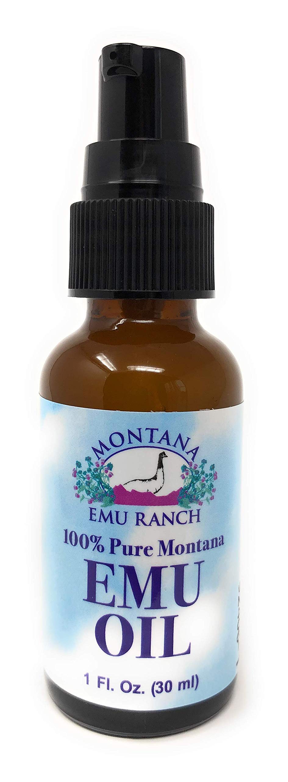 100% Pure Montana Emu Oil Montana Emu Ranch Co. 1 oz Liquid Beauty & Personal Care Montana Emu Ranch