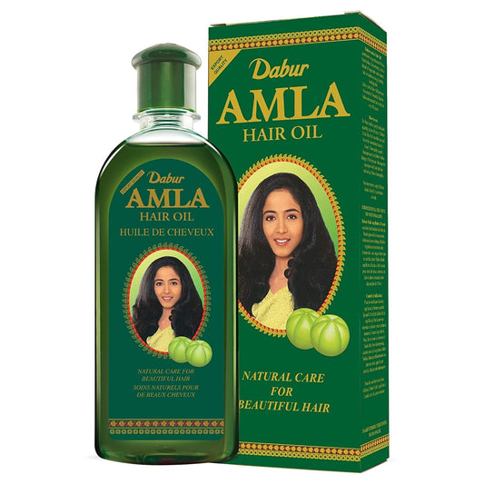 Dabur Natural Amla Hair Oil 180ml for Healthy Hair, Hydrated Scalp and Beautiful Hair - Vital Indian Hair Oil for Men and Women Beauty & Personal Care Vatika Naturals