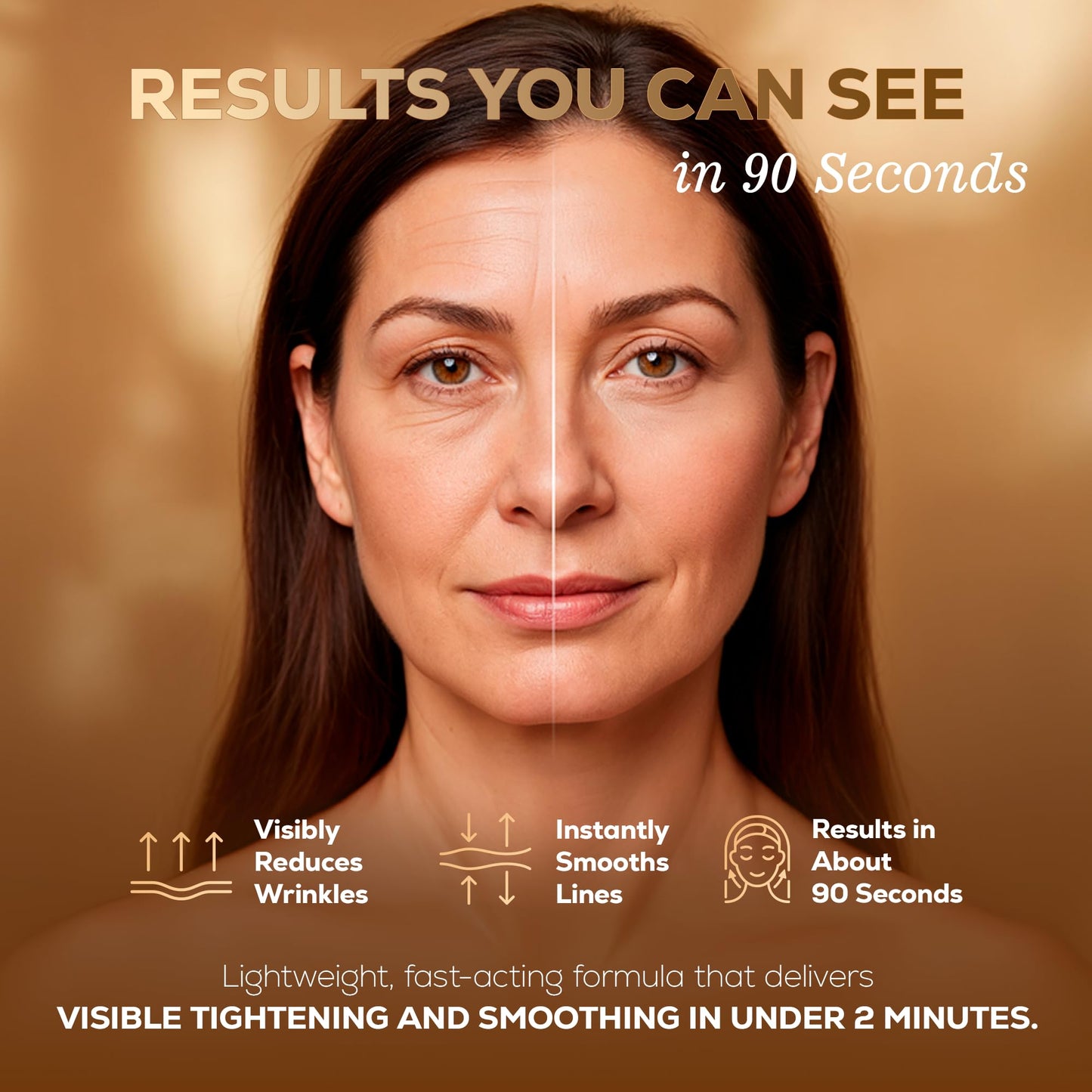 LIVEGOOD Instant Youth Wrinkle Reducer, Face and Eye Smoothing Cream for Fine Lines and Puffiness, Fast-Absorbing Silicate Formula for Temporary Beauty & Personal Care LIVEGOOD