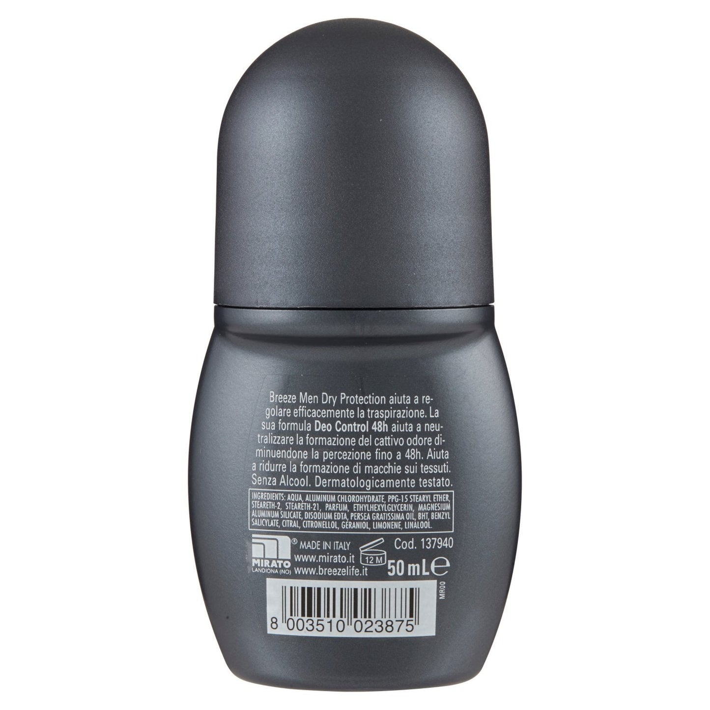 Breeze"Men" Dry Protection Roll-On Deodrant 50ml /1.69 fl.oz Beauty and Personal Care BREEZE