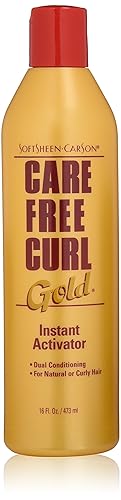 SoftSheen-Carson Care Free Curl Gold Instant Activator, for Natural and Curly Hair, Softens and Hydrates, Moisturizes Hair and Great for Easy Combing Beauty & Personal Care SoftSheen