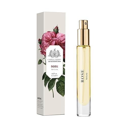 Caswell-Massey Rose Perfume Spray, Classic Floral for Women with Wild Fig, Currant, and Rose, Made in USA, 0.25 Oz Beauty & Personal Care Caswell-Massey