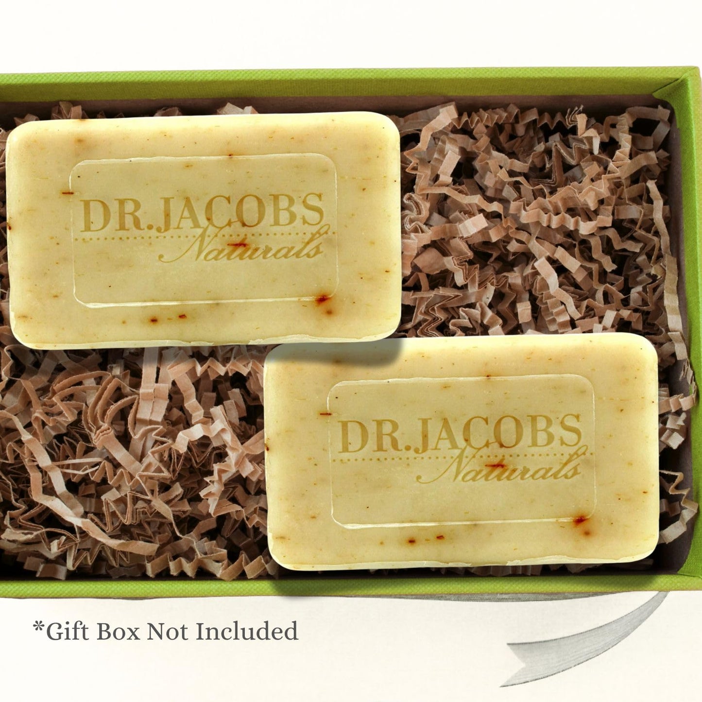 Dr Jacobs Naturals, Triple Milled Loofah Exfoliating Castile Bar Soap (Pack of 2) - Free of Parabens, Sulfates, Synthetics, Gltuen and GMO (Luscious Beauty & Personal Care DR.JACOBS NATURALS