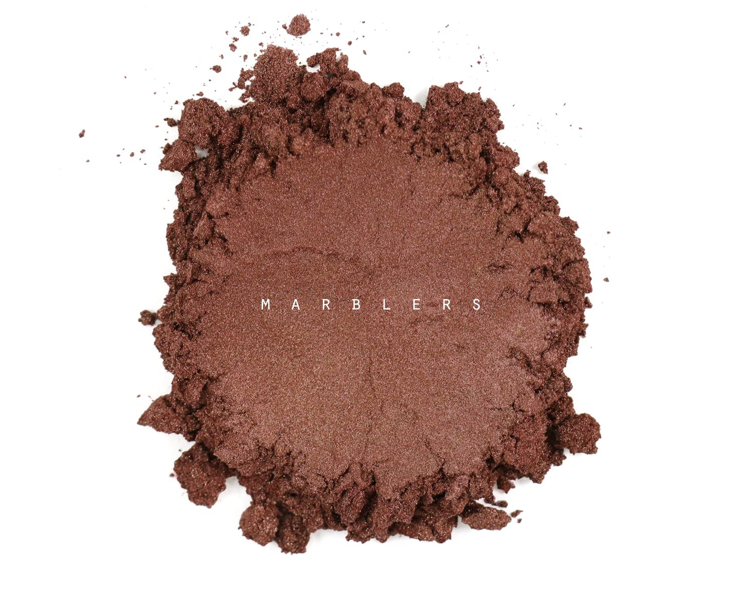 MARBLERS Fine Natural Mica Powder [Mahogany] 0.11oz (3g) | Highly Pigmented | Non-Toxic, Vegan, Cruelty-Free | Eyeshadow, Body Butter, Nail Polish Beauty & Personal Care MARBLERS