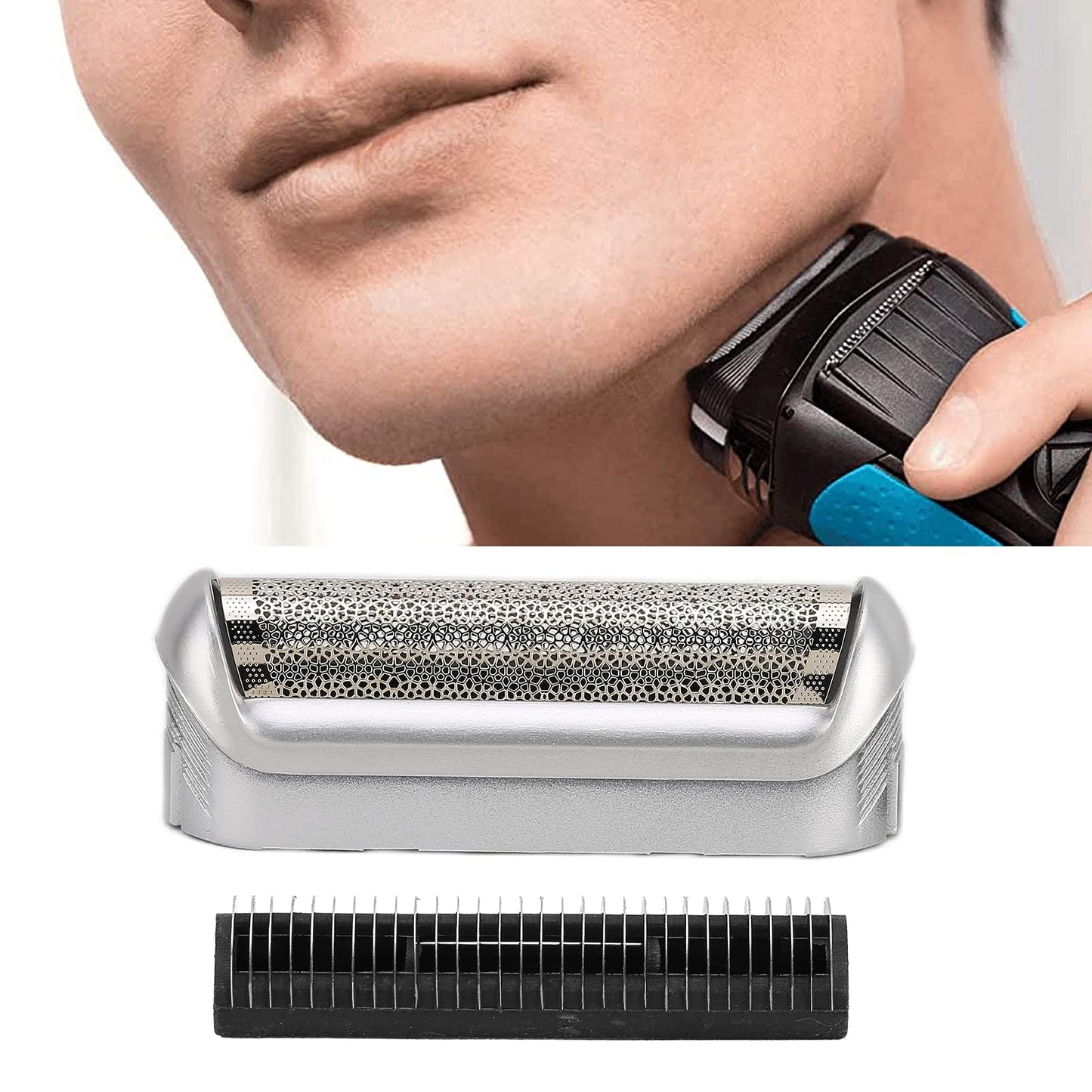 5s Shaver Blades Replacement Foil & Cutter, Replacement Foil Cutter Head Electric Blade Accessories for M90 M60 P40 P50 P60 P70 P80 555 575 370-5S Beauty and Personal Care ZJchao