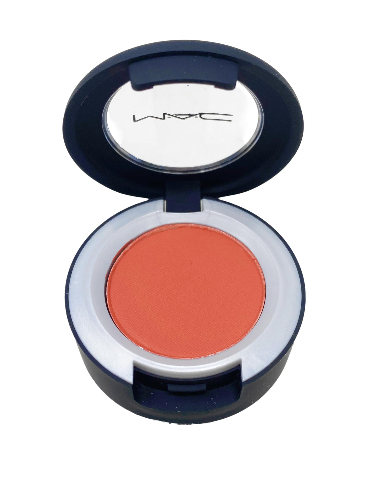 MAC Cosmetics Powder Kiss Soft Matte Eye Shadow - So Haute Right Now (Bright blood orange) .05 Oz / 1.5 g