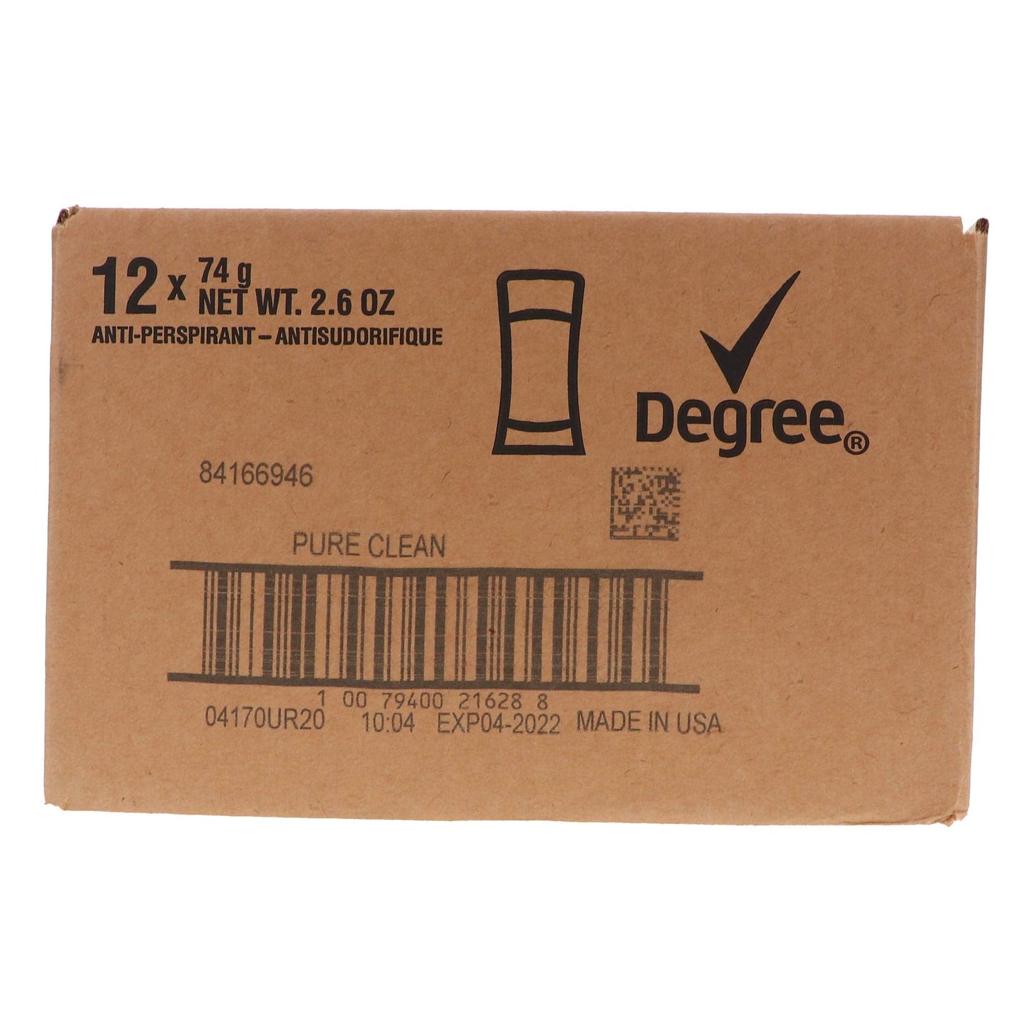 Degree Women Ultra Clear Anti-Perspirant & Deodorant, Pure Clean 2.6 oz (Pack of 12) Beauty and Personal Care Degree