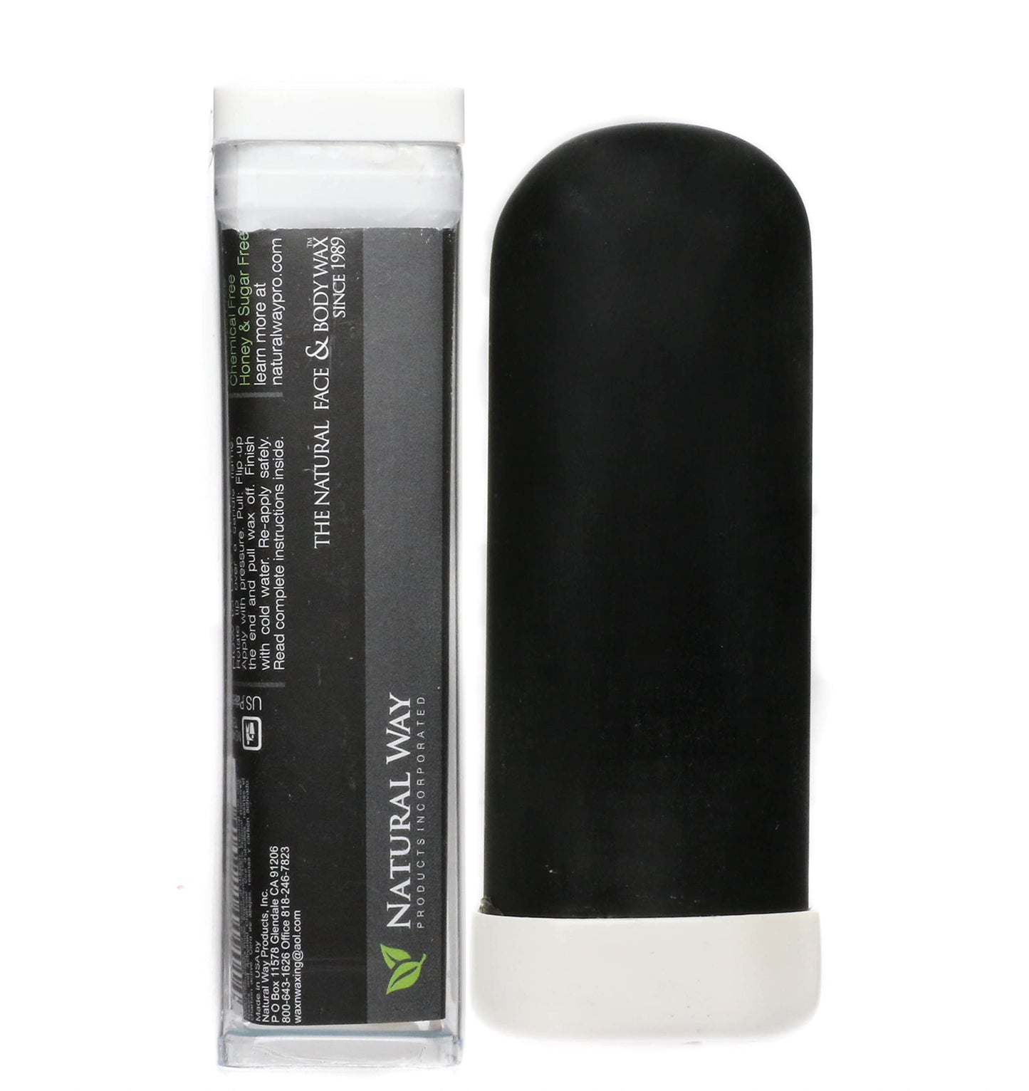 Natural Way Hard Wax: Face & Body Waxing - Activated Charcoal Formula Body Stick, The barber’s choice Beauty and Personal Care Natural Way