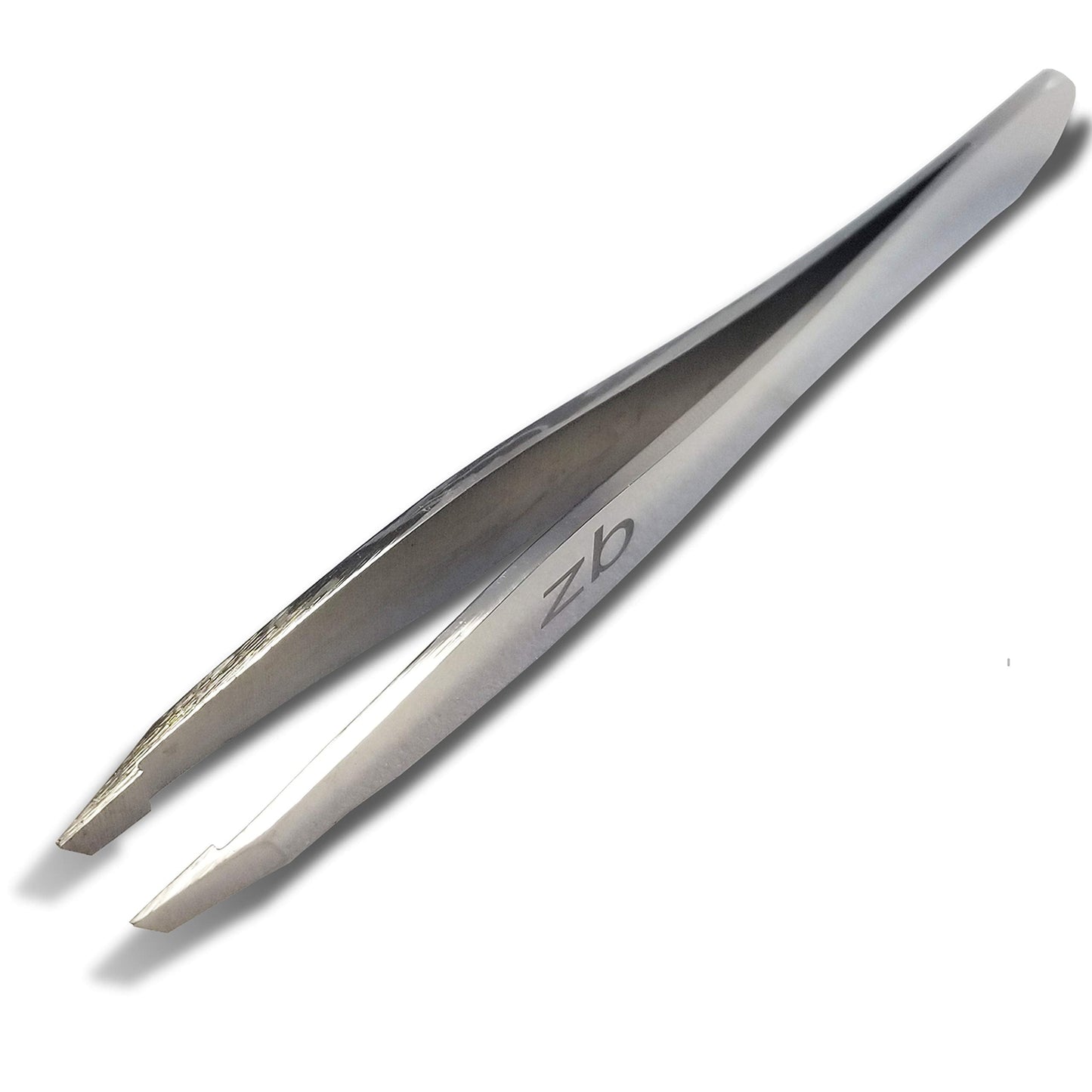 Zizzili Basics Elite Series Slant Tweezers - Surgical Grade Stainless Steel for Professionals (Mirror Polish) Beauty & Personal Care Zizzili Basics