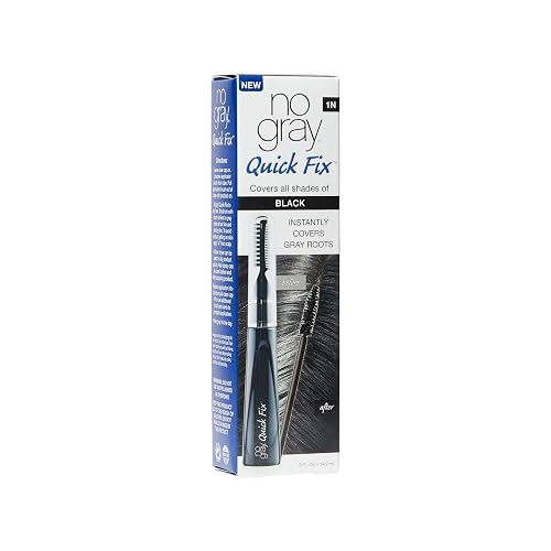 No Gray Quick Fix (1N), Covers All Shades of Black, Instantly Covers Gray Roots - .5 oz Beauty & Personal Care No Gray