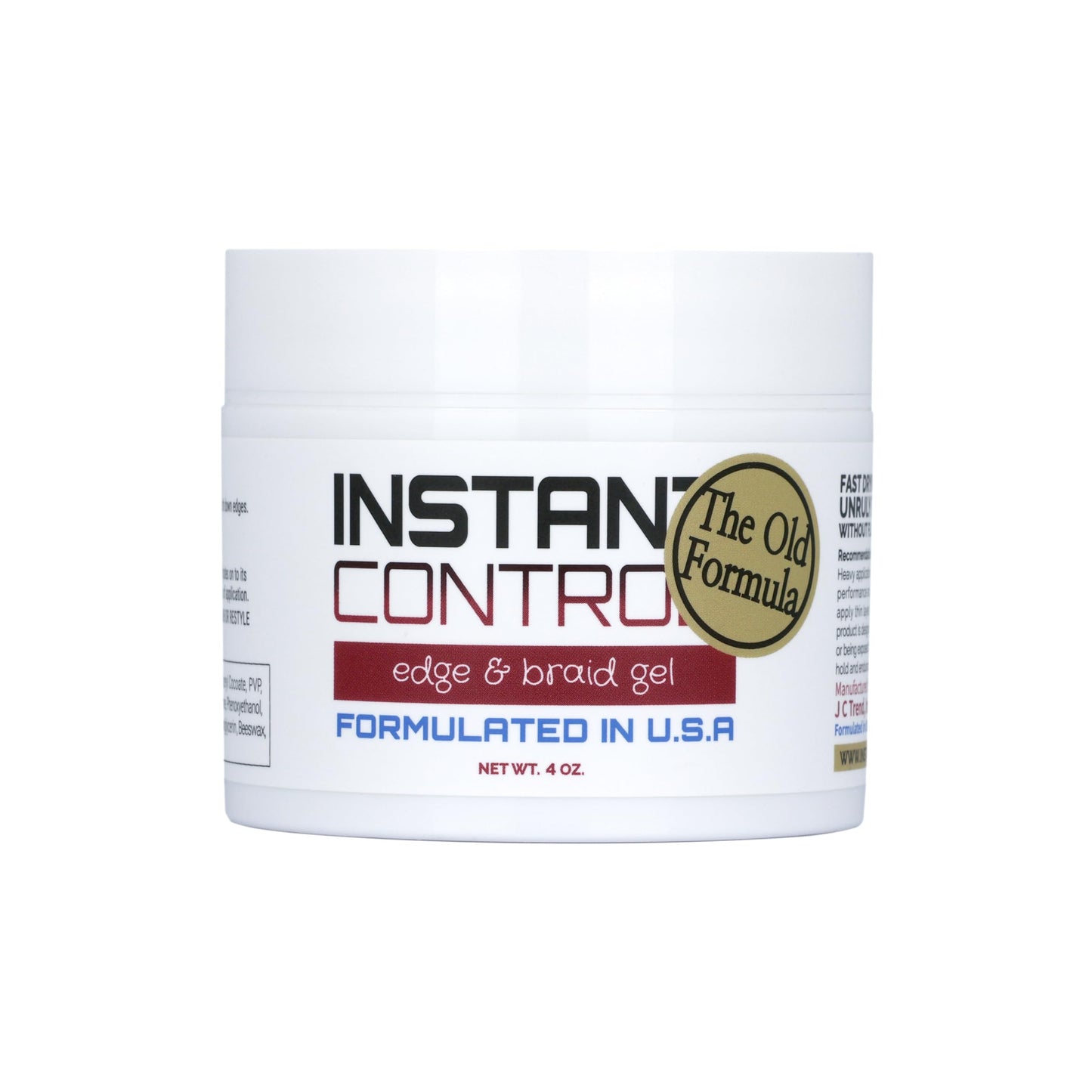 Instant Control Edge & Braid Gel (4 Ounce) Beauty & Personal Care Instant Control
