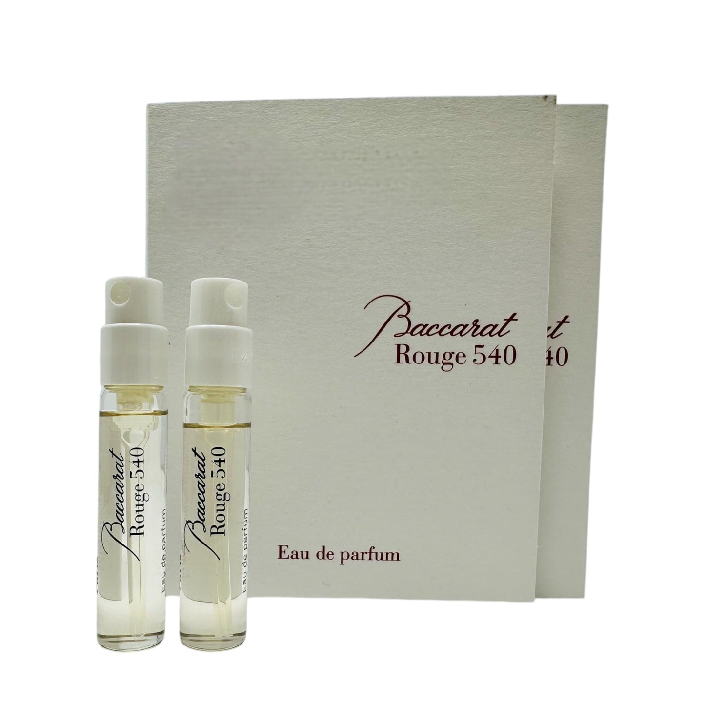 In1mart 2 B.accarat R.ouge 540 Eau De Parfum Spray Sample Vial 0.06 fl.oz/ 2ml each Beauty & Personal Care In1mart