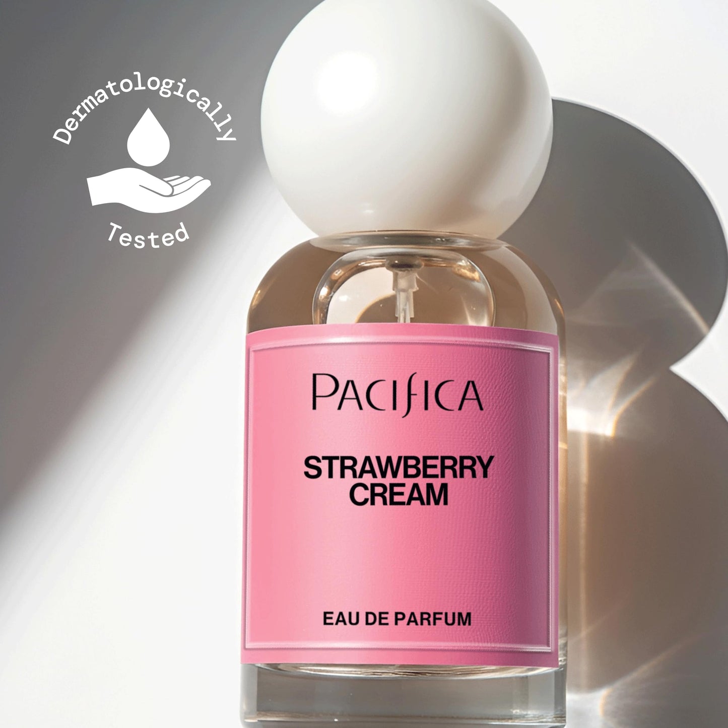Pacifica Strawberry Cream Perfume for Women - Fruity Floral Eau de Parfum Spray with Strawberry, Vanilla, Jasmine & Sandalwood Notes, Long Lasting Beauty & Personal Care Pacifica