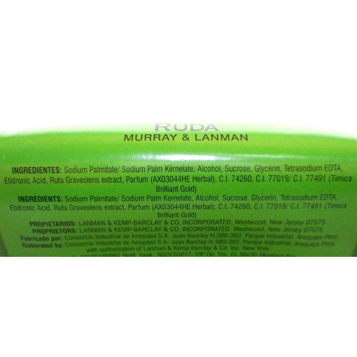 M & L Rue (Ruda) Soap Set of 2 with in the U.s. and It's Territories! Beauty & Personal Care Murray & Lanman