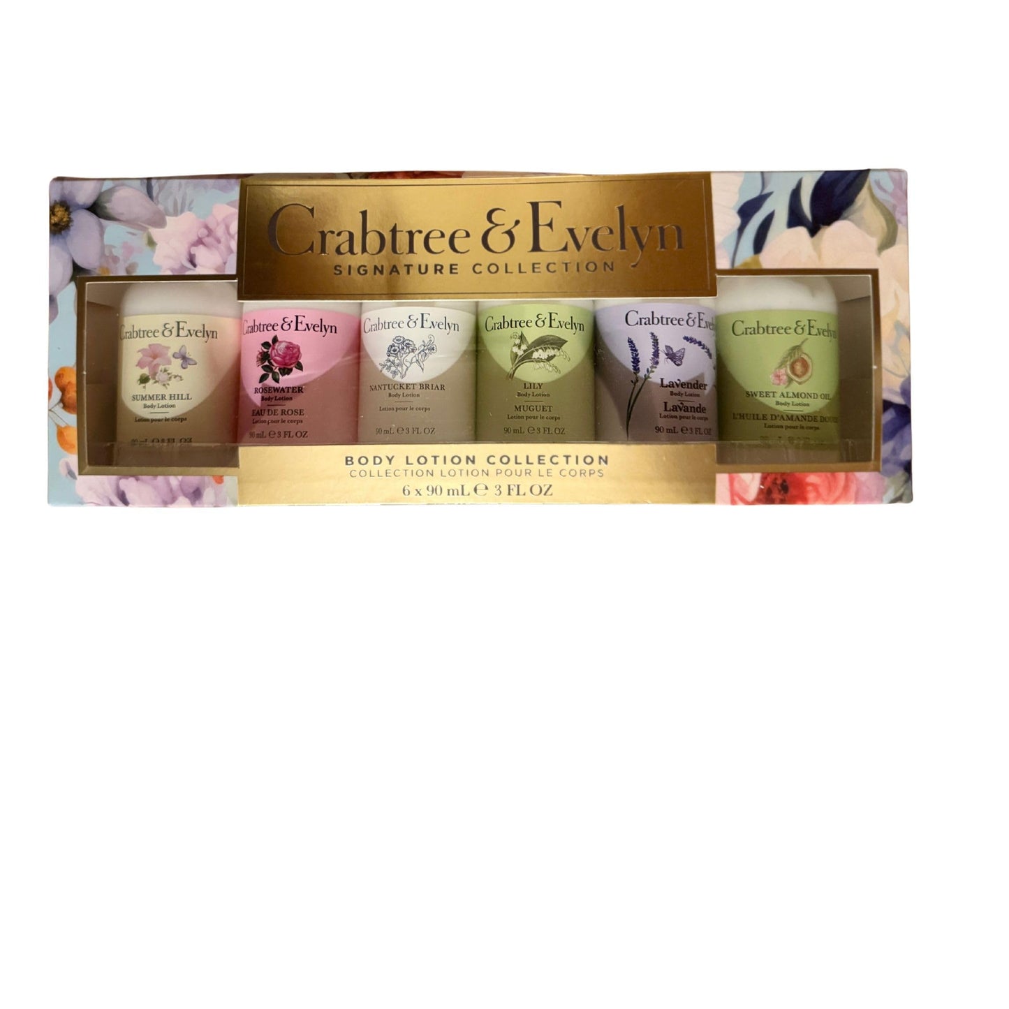 Crabtree & Evelynn Signature Collection Body Wash (Crabtree & Evelynn Body Lotion Collection, Summer Hill,Rosewater,Nantucket Briar,Lily,Lavender Beauty and Personal Care Crabtree & Evelyn