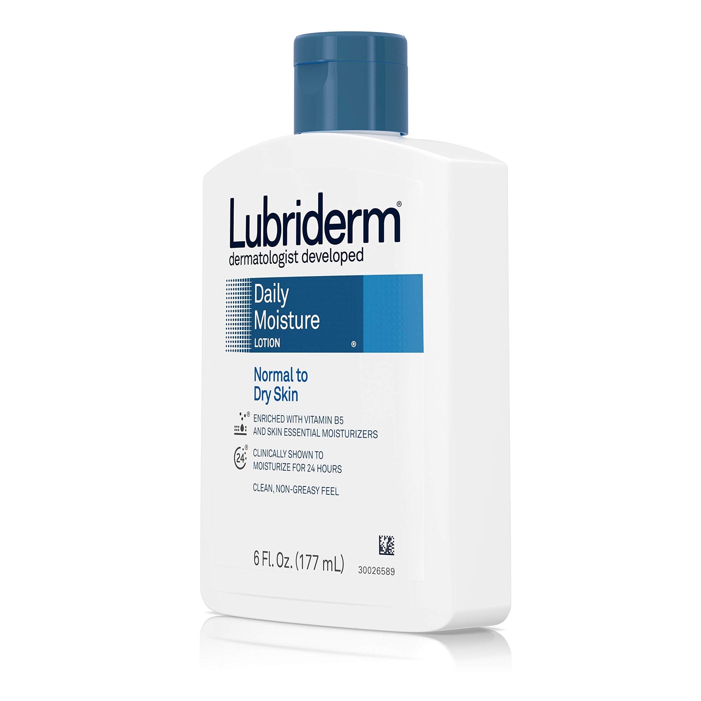 Lubriderm Daily Moisture Hydrating Body and Hand Lotion with Vitamin B5, Non-Greasy, 6 fl. oz Beauty & Personal Care Lubriderm