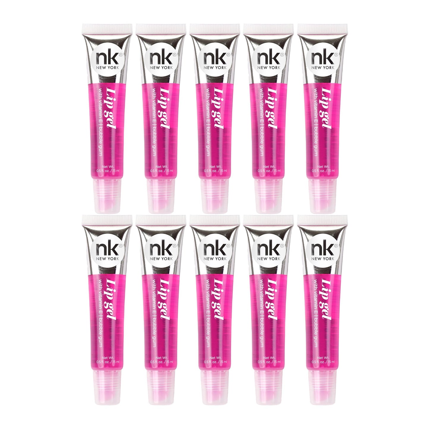 NICKA K NEW YORK Lip Gel, Hydrating, Lightweight, Glides on Effortlessly, Non Sticky Finish Lip Gel Colors (AMZ057) Beauty & Personal Care NICKA K NEW YORK