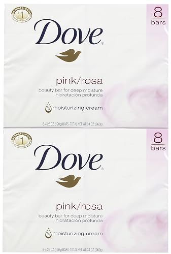 Dove Beauty Bar - Pink - 4 oz - 8 ct - 2 pk Beauty & Personal Care Dove