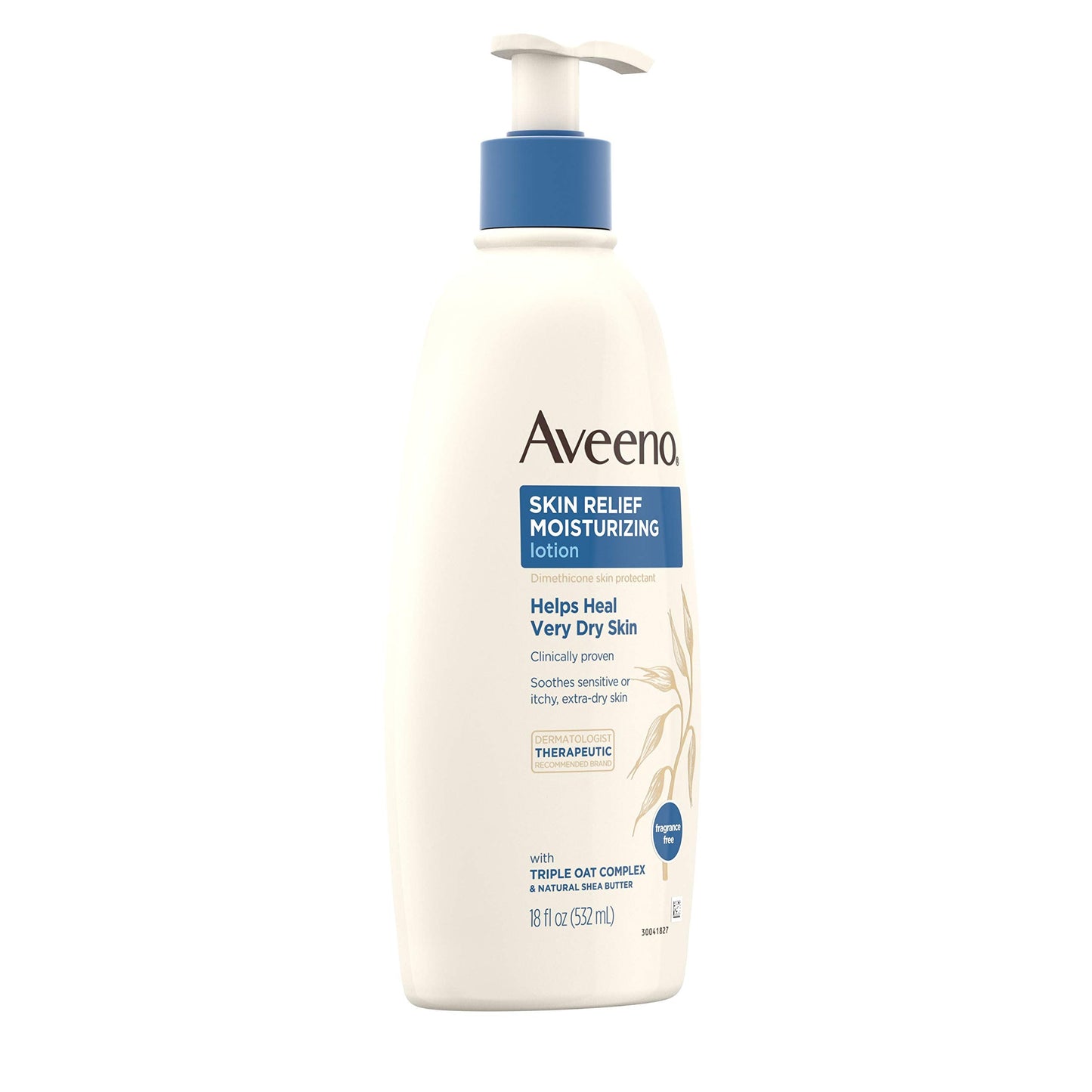 Aveeno Skin Relief 24-Hour Moisturizing Lotion for Sensitive Skin with Natural Shea Butter & Triple Oat Complex, Unscented Therapeutic Lotion Beauty & Personal Care Aveeno