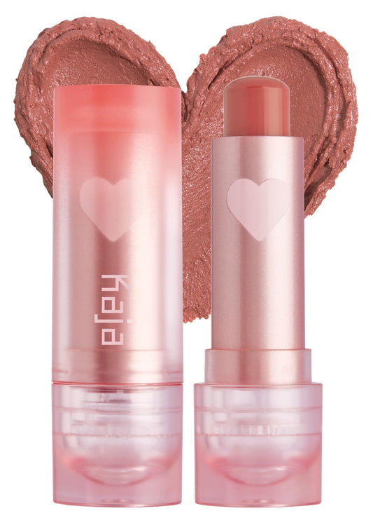 Kaja Love Blur Lip Balm - 02 Sweet Bestie - Soft & Comfort Semi-Matte Blurring Daily Color - Shea Butter, Avocado Oil, Citrus Unshiu Peel Extract Beauty and Personal Care Kaja