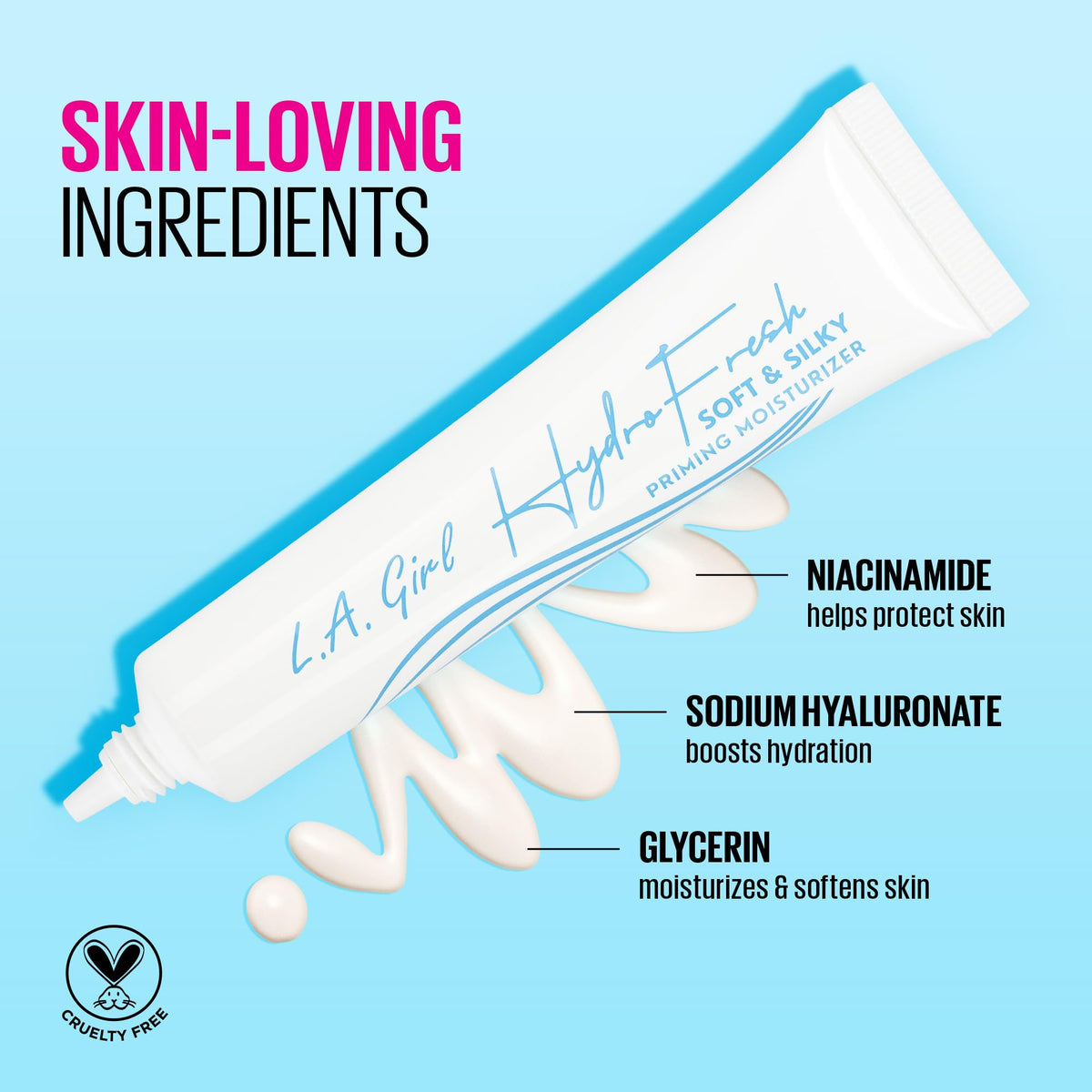 L.A. Girl Hydro Fresh Soft & Silky Priming Moisturizer, Hydro Fresh Soft & Silky Priming Moisturizer GFB157