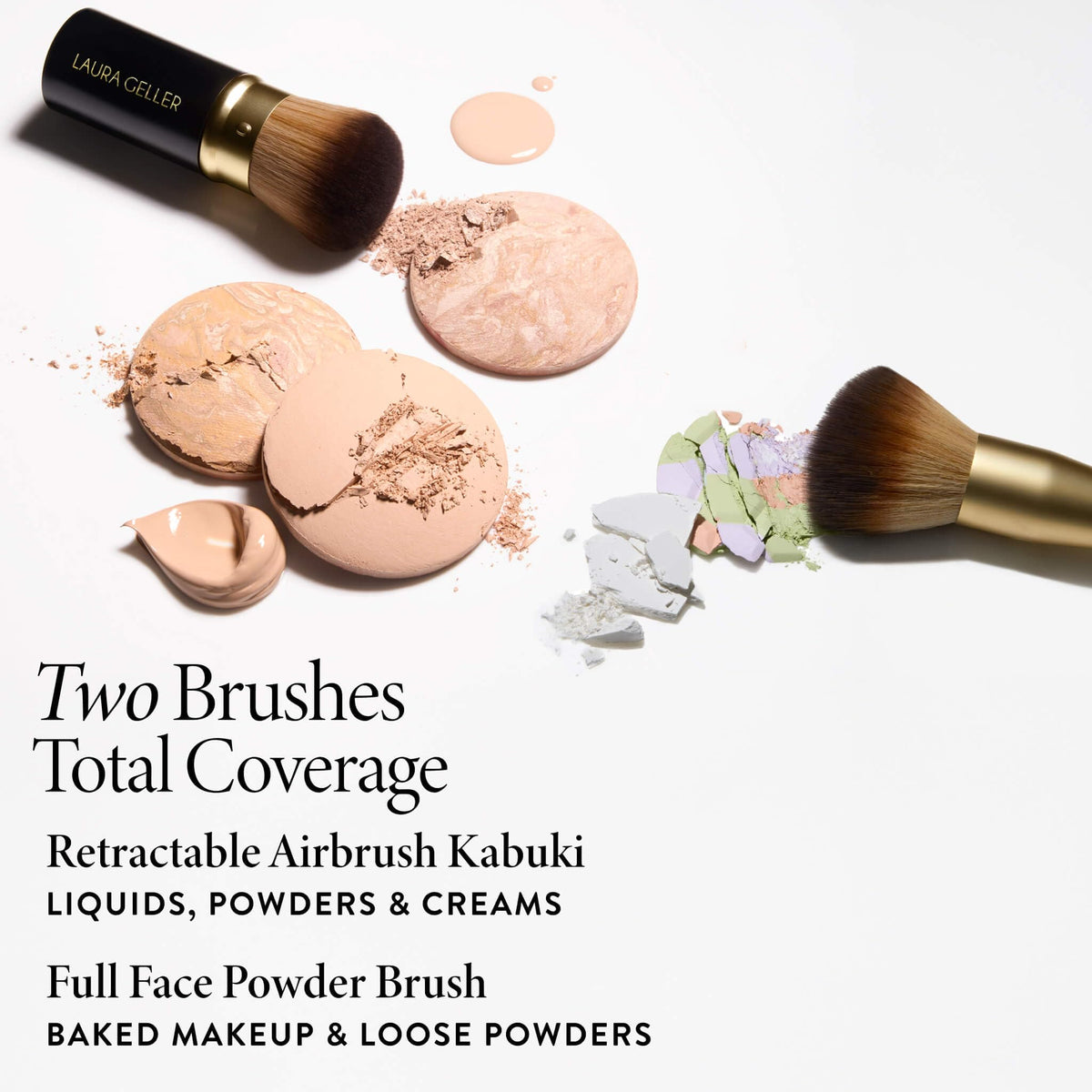 LAURA GELLER Makeup Brushes - Blending Beauties Two-Piece Set