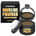StyleShark Hairline Powder for Men & Women - Stain-Proof Root Touch Up, Quick Cover for Thinning Hair, Sweatproof Powder (Blonde) Beauty & Personal Care StyleShark