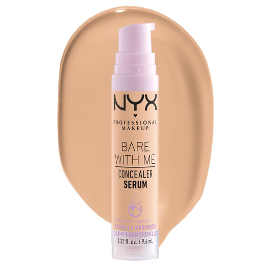NYX PROFESSIONAL MAKEUP Bare With Me Concealer Serum, Concealer Makeup For Up To 24Hr Hydration - Beige Beauty and Personal Care NYX PROFESSIONAL MAKEUP Default Title