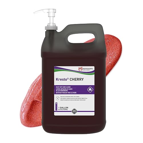 SC Johnson Professional Kresto Cherry, Super Heavy Duty Hand Cleaner, 1 Gallon Pump Bottle, for Professional Use Only Beauty & Personal Care SC Johnson Professional