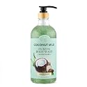 RIVER & ROWE Coconut Milk Exfoliating Body Wash - Hydrating Daily Cleanser with Coconut & Shea for a Nourishing & Silky Soft Skin Experience, Gentle Beauty & Personal Care RIVER & ROWE
